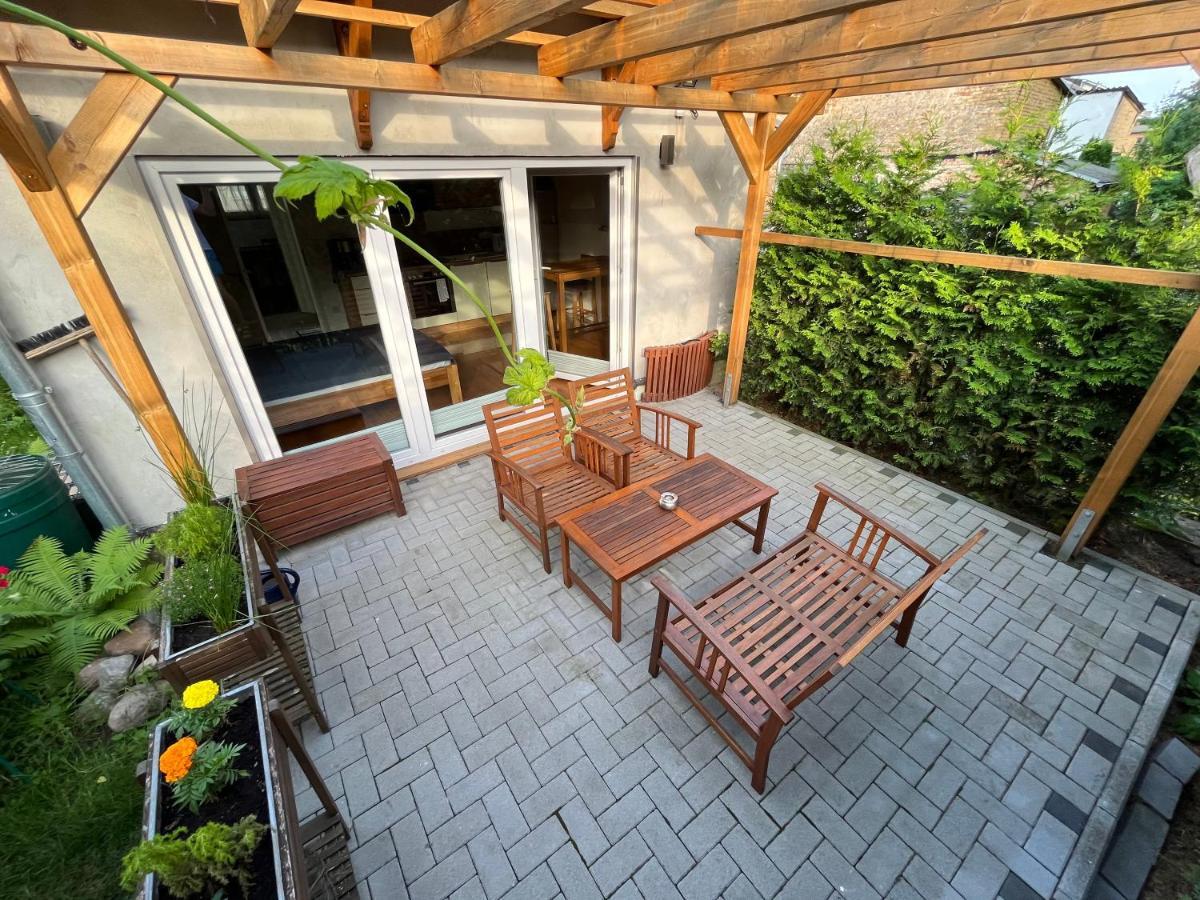 Ferienwohnung Im Stadtzentrum Von Bernau - Komfortable Wohnung Mit 2 Zimmern, Bad, Spuelmaschine, Waschmaschine, Komplette Kueche, Wlan, Terrasse, Ruhige Lage Bernau bei Berlin Exteriér fotografie